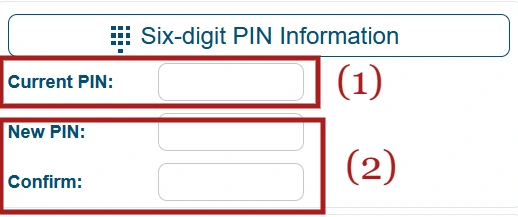 How to change your security PIN Guide Abacus Market Image - 2